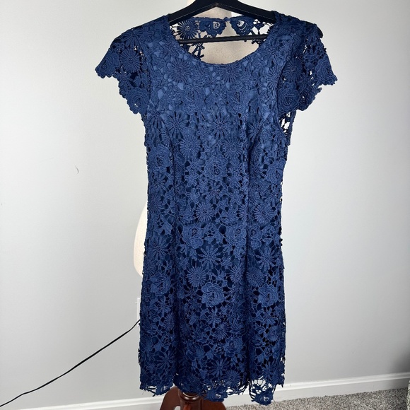 Lulus Dresses & Skirts - Lulu's Navy Backless Dress